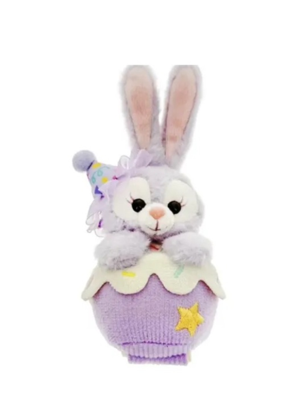 BNWT Disneyland Hong Kong Duffy and Friends Stellalou Cupcake Headband Plush